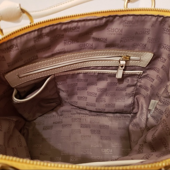 Vintage Michael Kors Nautical Stripe Canvas Bag - Picture 6 of 7